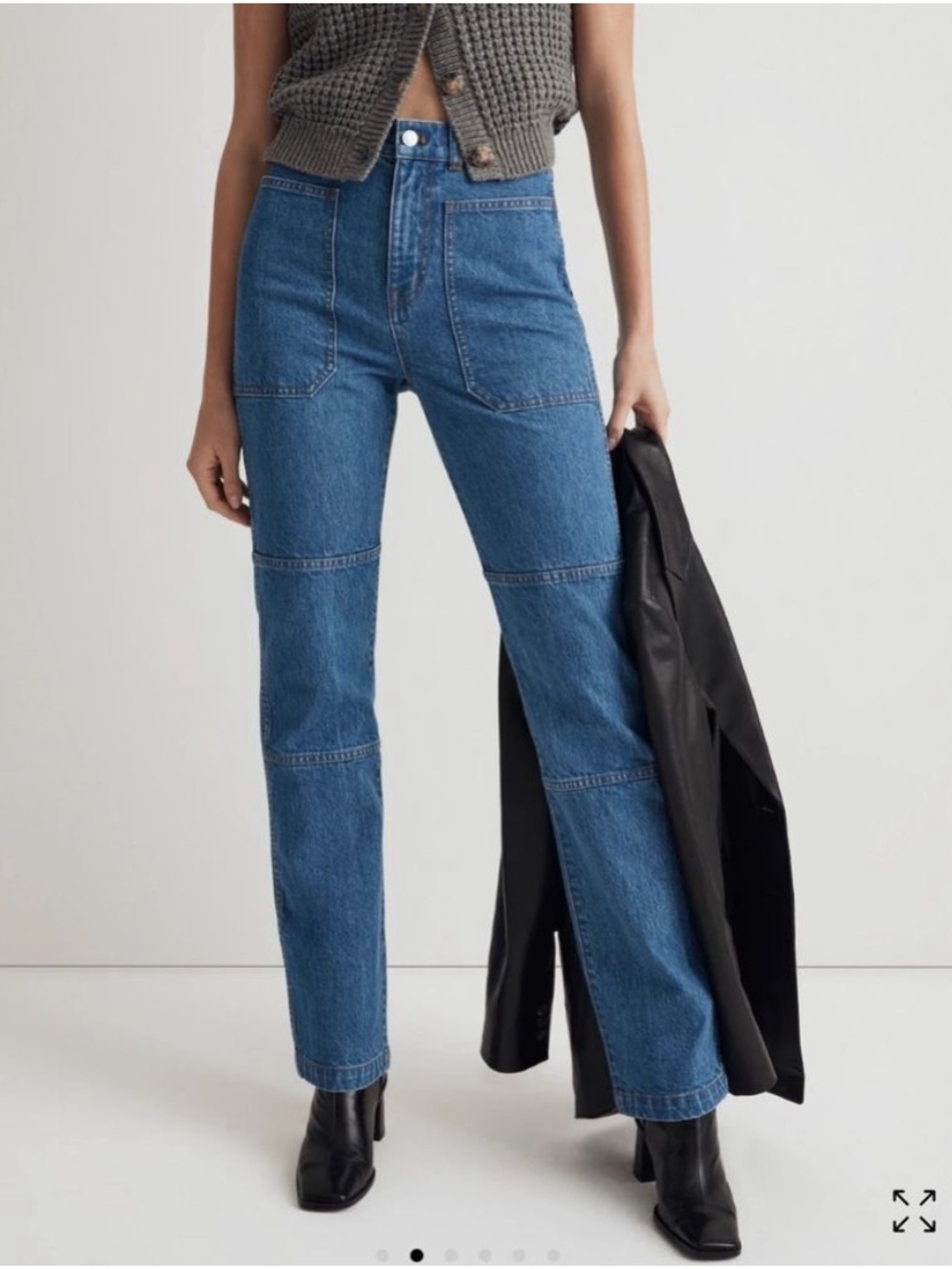 Madewell Women’s Blue 90’s Straight Jeans Size 29
